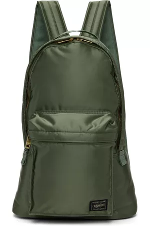 PORTER - Yoshida & Co Men Luggage - Green Tanker Backpack