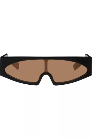 Rick Owens Women Sunglasses - Black & Orange Gene Sunglasses