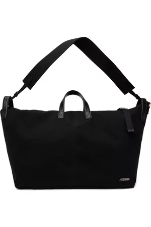 Jacquemus Men Luggage - Black Le Papier 'Le Sac à Linge' Bag