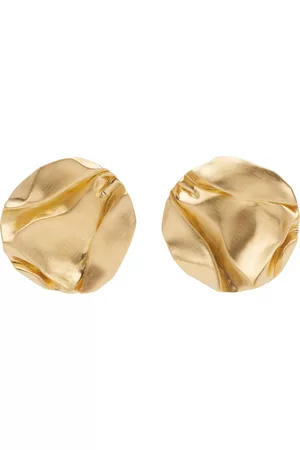 COMPLETEDWORKS Men Earrings - SSENSE Exclusive Gold Brushed Earrings