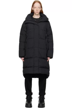 Canada Goose Women Parkas - Black 'Black Label' Byward Down Parka