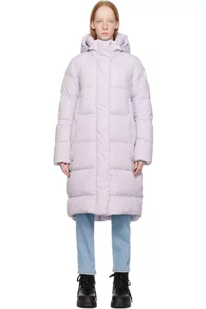 Canada Goose Women Parkas - Purple Byward Down Parka