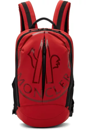 Moncler Men Rucksacks - Red Cut Backpack