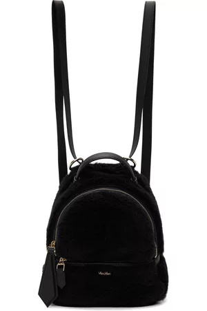 Max Mara Women Luggage - Black Tback Backpack