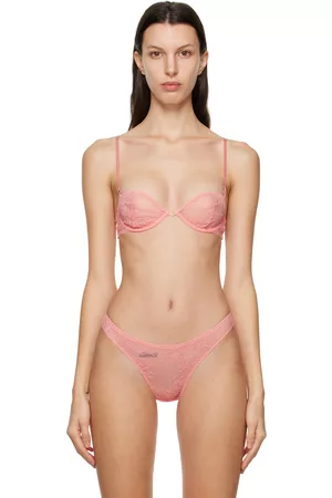Stella McCartney Pink Lace Geranium Bra