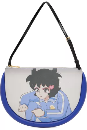 J.W.Anderson Women Shoulder Bags - Blue Bumper Moon Bag