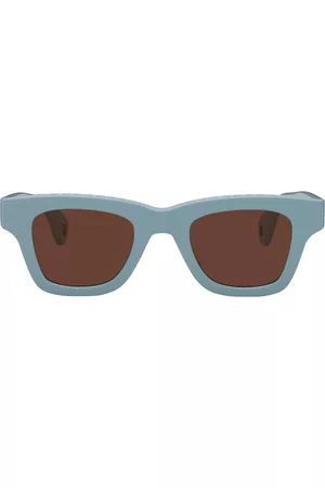 Jacquemus Men Sunglasses - Blue Le Papier 'Le Lunettes Nocio' Sunglasses