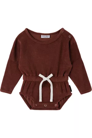 Daily Brat Baby Rompers - Baby Burgundy Joe Romper