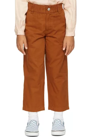 Molo Pants - Kids Brown Aron Trousers