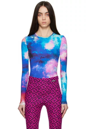 VERSACE Multicolor Space Bodysuit