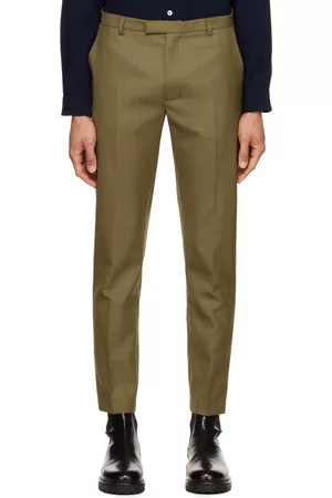 Séfr Men Suit Pants - Khaki Harvey Suit Trousers