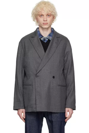 s.k. manor hill Men Blazers - Gray Darwin Blazer