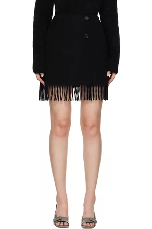 Max Mara Women Mini Skirts - Black Chris Miniskirt