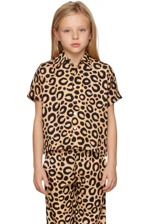 Endless Joy Kids Beige Leopard Shirt