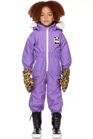 Mini Rodini Kids Panda Ski Snowsuit