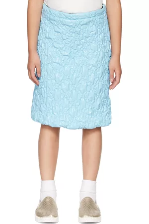 CRLNBSMNS Kids Blue Bubble Skirt