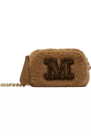 Max Mara Women Shoulder Bags - Brown Teddy Camera Bag
