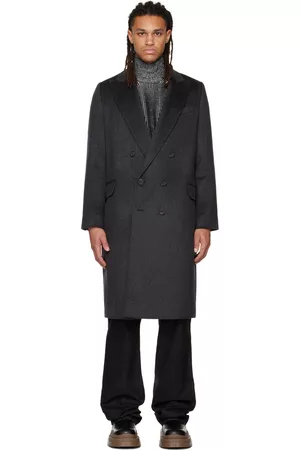 Max Mara Men Coats - Gray Toronto Coat
