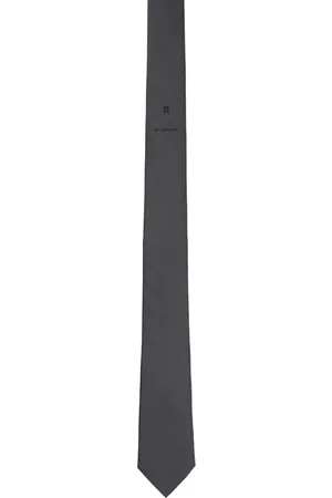 Givenchy Men Neckties - Gray 4G Tie