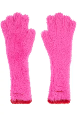 Jacquemus Men Gloves - Pink Le Papier 'Les Gants Neve' Gloves