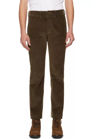 Ralph Lauren Brown Straight Leg Trousers