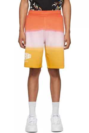Givenchy Men Shorts - Orange Faded Effect 'Studio Homme' Shorts