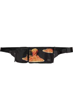 Paul Smith Men Bags - Black Spaghetti Waist Pouch