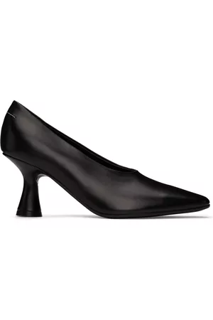 Maison Margiela Women Heels - Black 6-Stamp Heels