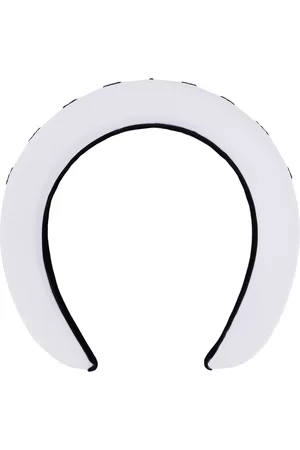 Maison Margiela Kids White Logo Headband