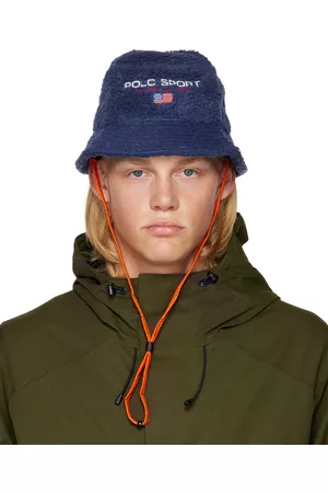 Ralph Lauren Men Hats - Navy Sport Bucket Hat