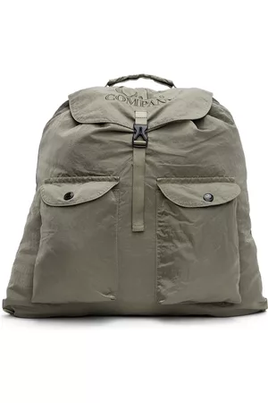 C.P. Company Kids Khaki Nylon BackPack