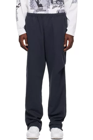 We11 Done Navy Wide Lounge Pants