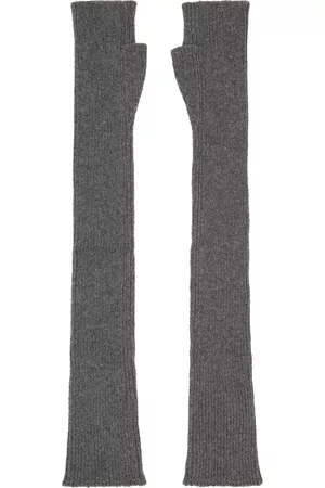 ANN DEMEULEMEESTER Women Gloves - Gray Cassandra Sleeves