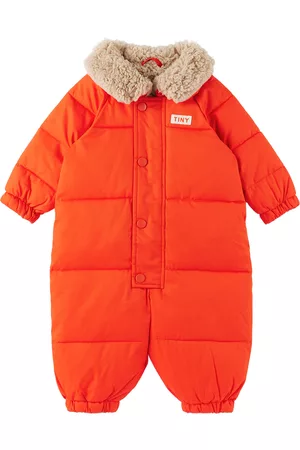 Tiny Cottons Baby Red Padded Snowsuit