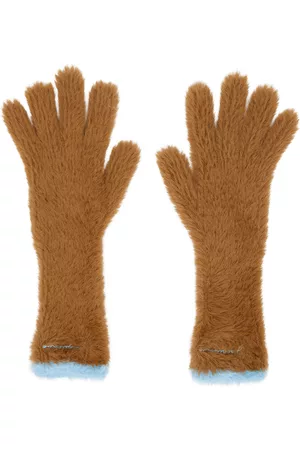 Jacquemus Men Gloves - Brown Le Papier 'Les Gants Neve' Gloves