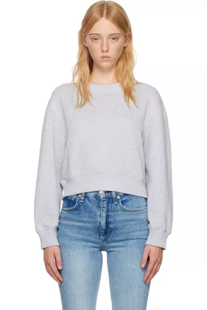RAG&BONE Women Sweatshirts - Gray Vintage Sweatshirt