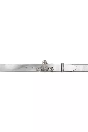 Vivienne Westwood Men Belts - Silver Orb Belt