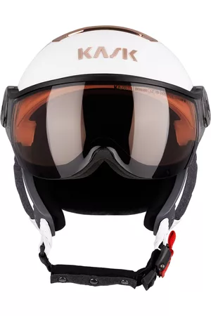 Kask Ski Accessories - White Chrome Visor Snow Helmet