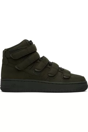 Nike Men Sneakers - Green Billie Eilish Edition Air Force 1 High '07 Sneakers