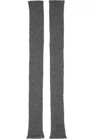 ANN DEMEULEMEESTER Women Gloves - Gray Lutgarde Arm Warmers