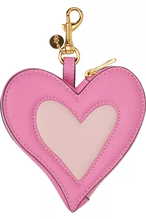 J.W.Anderson Women Wallets - Pink Heart Coin Pouch