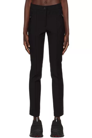 Moncler Black Pleated Sport Pants