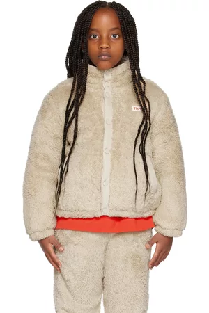 Tiny Cottons Kids Beige Polar Jacket