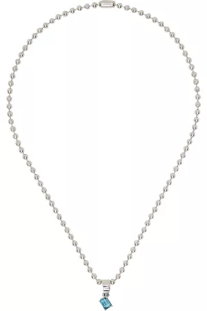 Martine Ali Men Necklaces - SSENSE Exclusive Silver & London Necklace