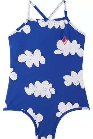 The Animals Observatory Kids Navy Trout Swimsuit