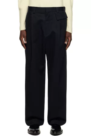 SOFIE D'HOORE Women Twill Pants - Navy Pawson Trousers