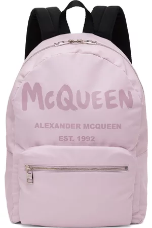 Alexander McQueen Purple Graffiti Metropolitan Backpack