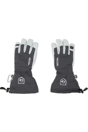 Hestra Gloves - Gray & Off-White Heli Gloves