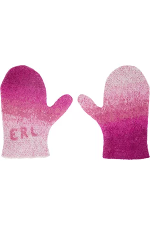 ERL Pink Gradient Mittens