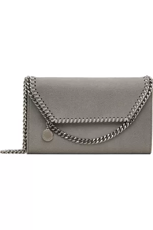 Stella McCartney Women Shoulder Bags - Gray Mini Falabella Bag